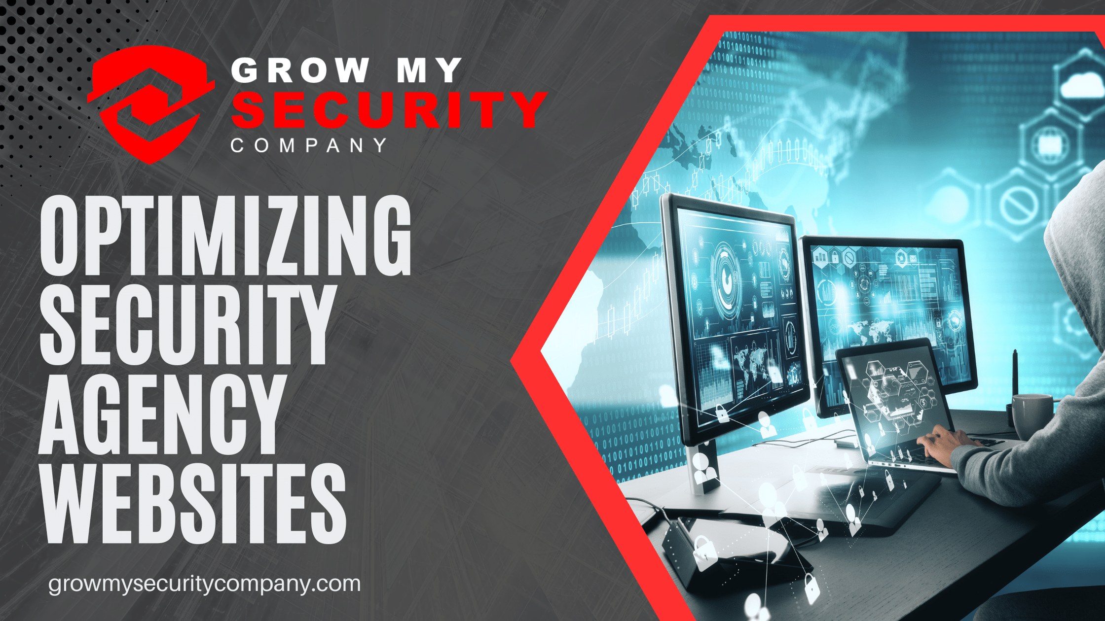 Optimizing Security Agency Websites Infographic