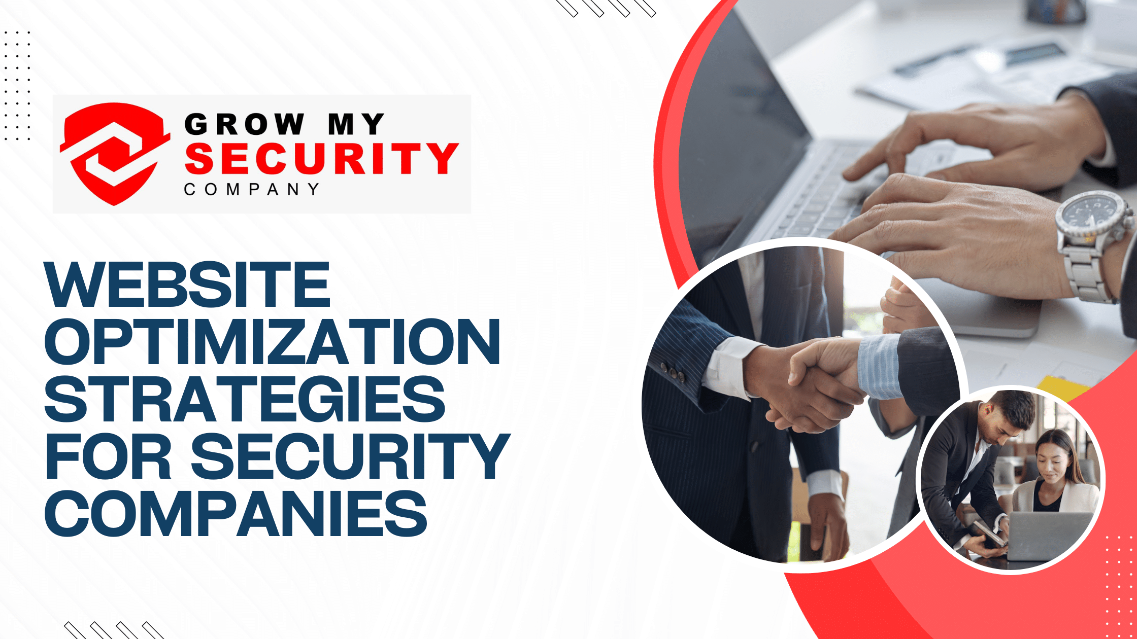 Security company website optimization strategies for increased online visibility