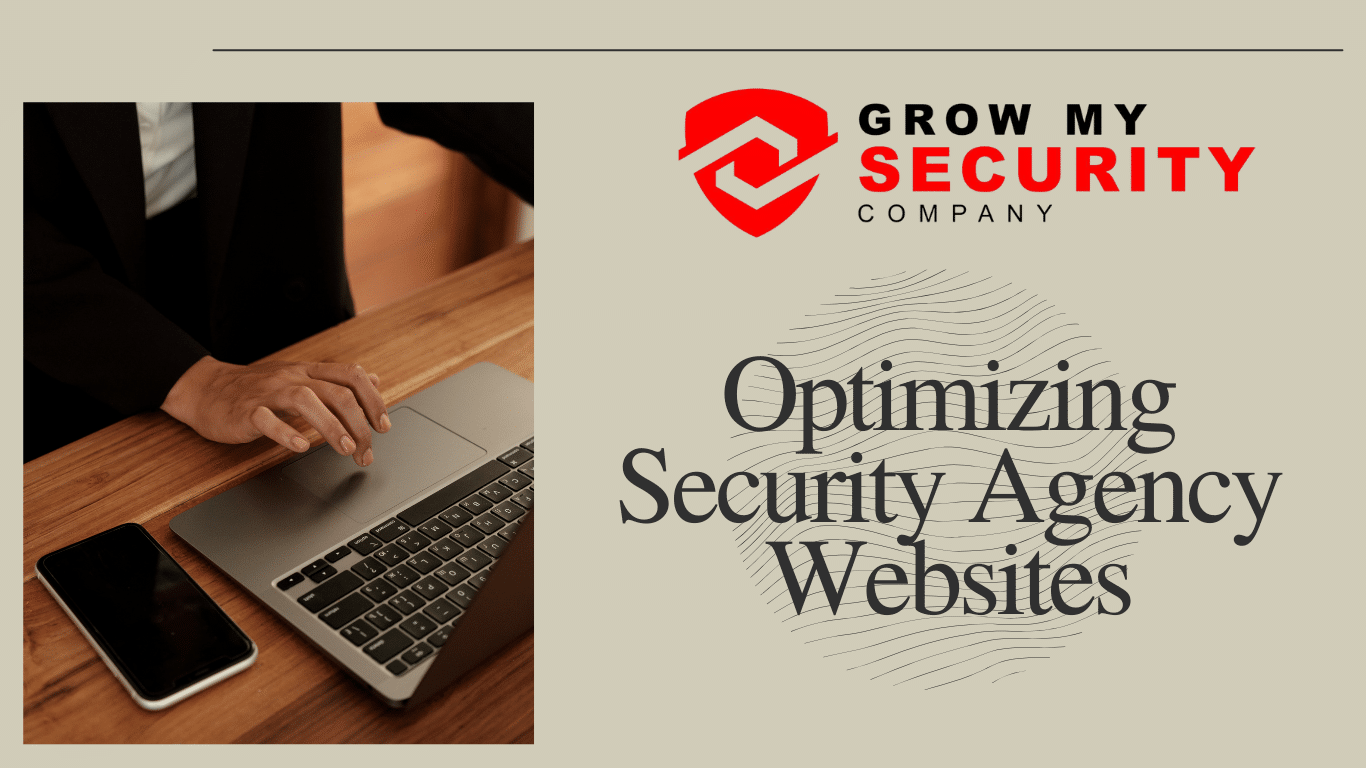 Security Company Website Optimization Best Practices Diagram