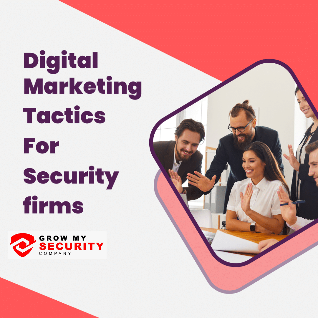 Digital marketing strategy for security firms - SEO, content, social media, and PPC