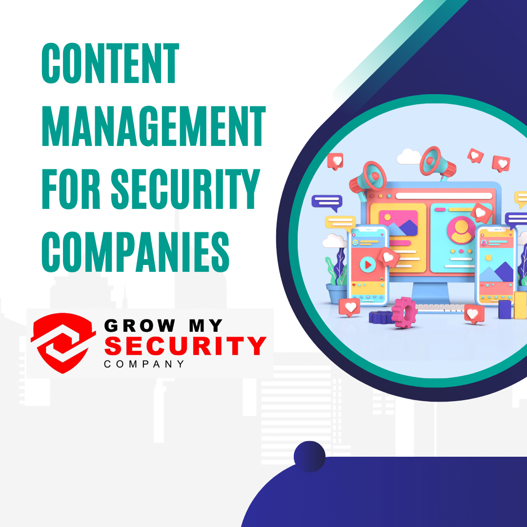 Content Management for Security Companies - Illustration of Secure Digital Management