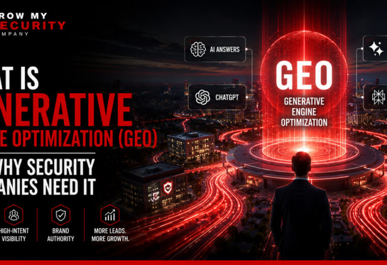 What Is Generative Engine Optimization (GEO) and Why Security Companies Need It