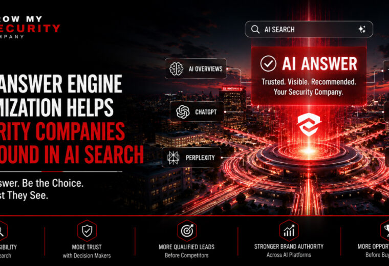 How Answer Engine Optimization Helps Security Companies Get Found in AI Search