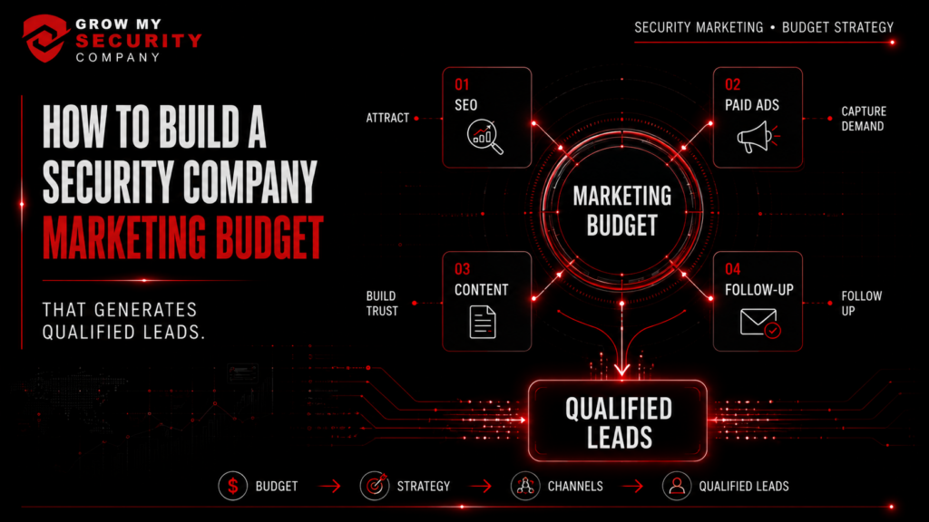 How to Build a Security Company Marketing Budget That Generates Qualified Leads