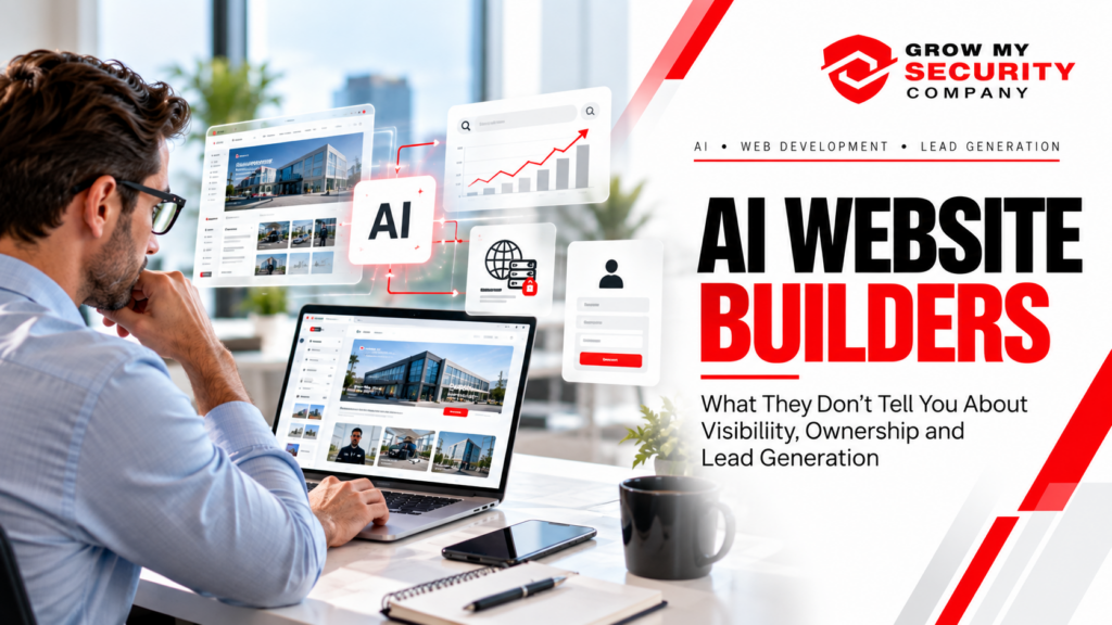 AI Website Builders: What They Don’t Tell You About Visibility, Ownership and Lead Generation